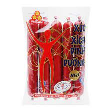 Combo 4  bịch Xúc xích heo Vissan