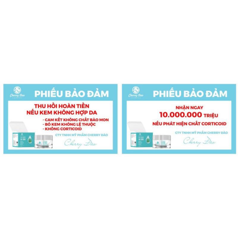 Kem dưỡng trắng da, se khít lỗ chân lông, giảm thâm nám tàn nhang FACE CREAM VI TẢO CRD phiên bản mini