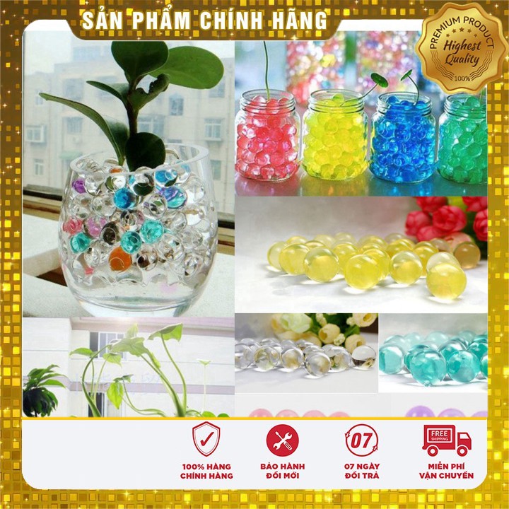 Tinh thể trồng cây nhiều màu (trân châu trồng cây ) gói 1000 hạt