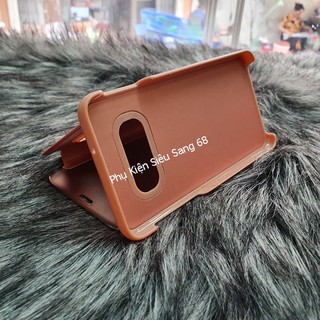 S10e| Bao Da Clear View Standing Samsung S10e