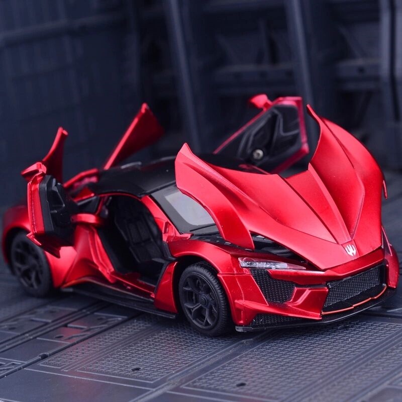 ♗✺1:32 Lykan FENYR Hợp kim hypersport Xe mô hình thể thao Diecast Kim loại Xe đồ chơi bằng kim loại Bộ sưu tập mô hình x