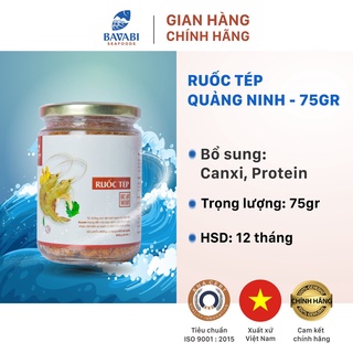 Ruốc Tép Bavabi đặc sản Vân Đồn thực phẩm sạch ăn liền 120g