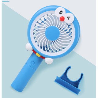 Quạt tích điện cầm tay Doremon - Kitty