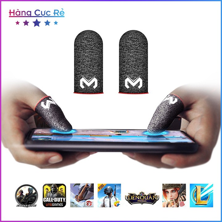 Bộ 2 Bao tay chơi game MEMO, hàng Cao Cấp, siêu Thoáng Mát, Cảm Ứng mượt mà - Shop Hàng Cực Rẻ