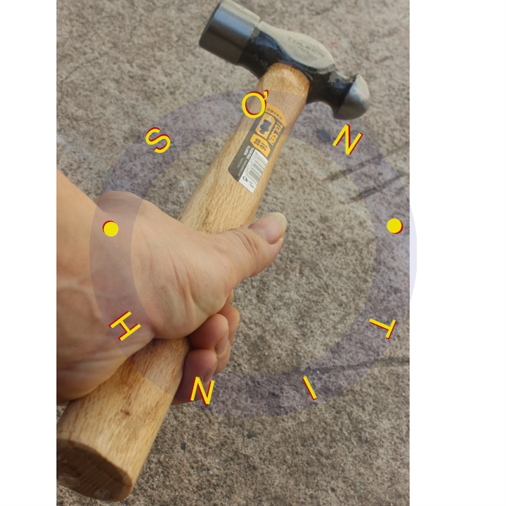 Búa đầu bi cán gỗ Tolsen 25142 (đầu búa 16oz nặng 448gram)