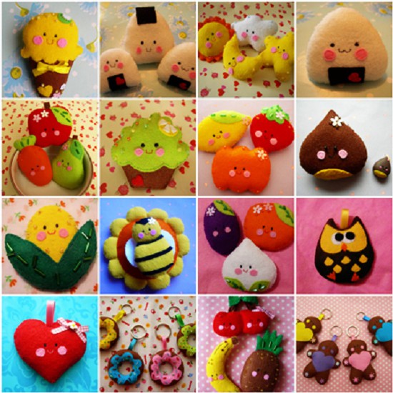 Vải nỉ làm hoa – vải nỉ trang trí làm đồ handmade kích thước 85x90cm