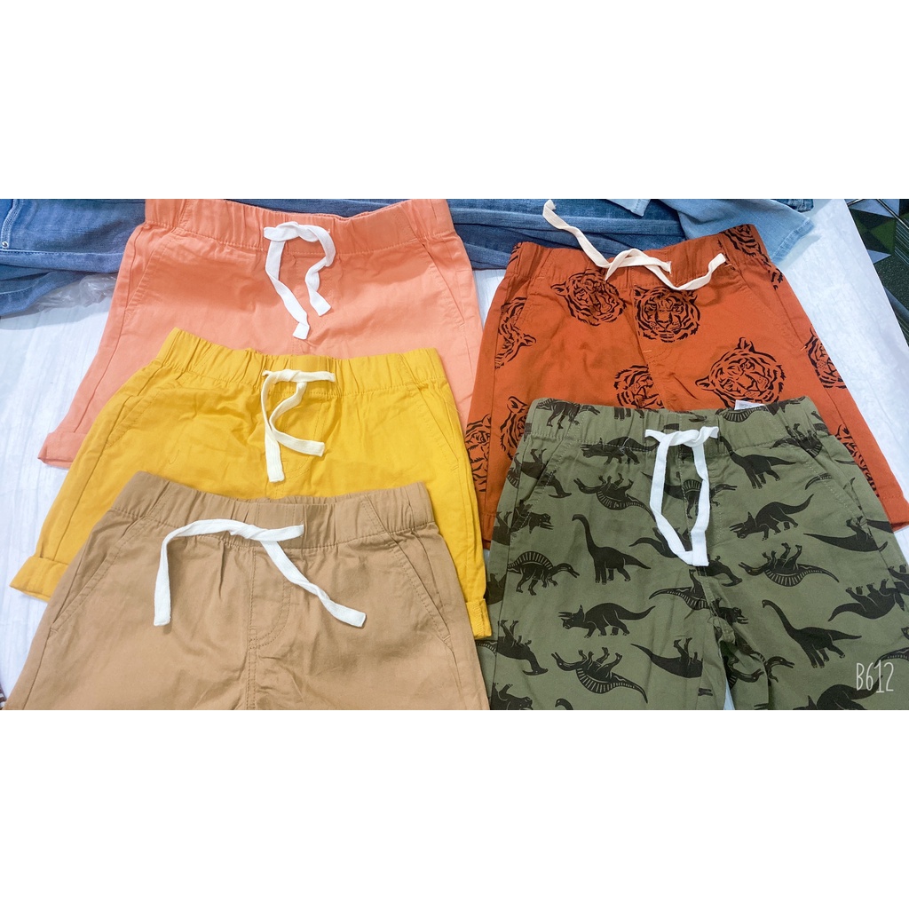 -QUẦN SHORT HM  CHO BÉ TRAI  - MÃ QBT06
