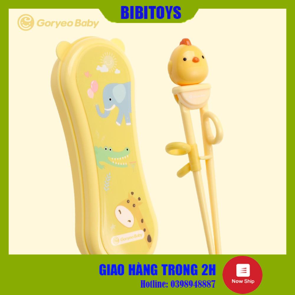 [HÀNG CÓ SẴN] Đũa tập ăn Goryeo Baby Hàn Quốc (có hộp đựng)