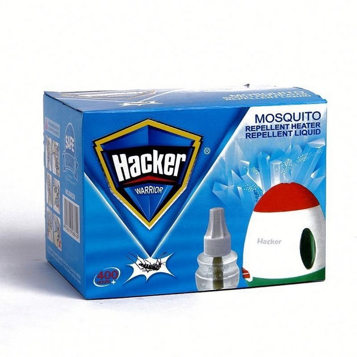 Máy Xông Tinh Dầu Đuổi Muỗi Hacker + Tặng Kèm Lọ Tinh Dầu 40ml