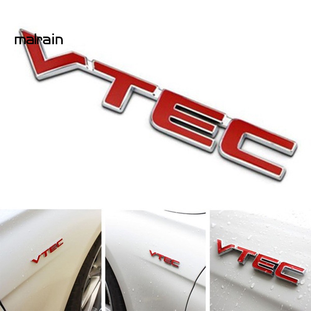 Logo Vtec Trang Trí Xe Hơi