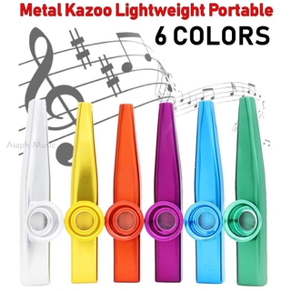 Sáo Kazoo Bằng Kim Loại Nhẹ Cho Người Mới Bắt Đầu
