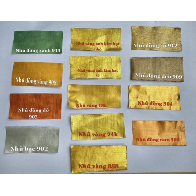 Sơn Nhũ Vàng Thái 888 Hệ Nước