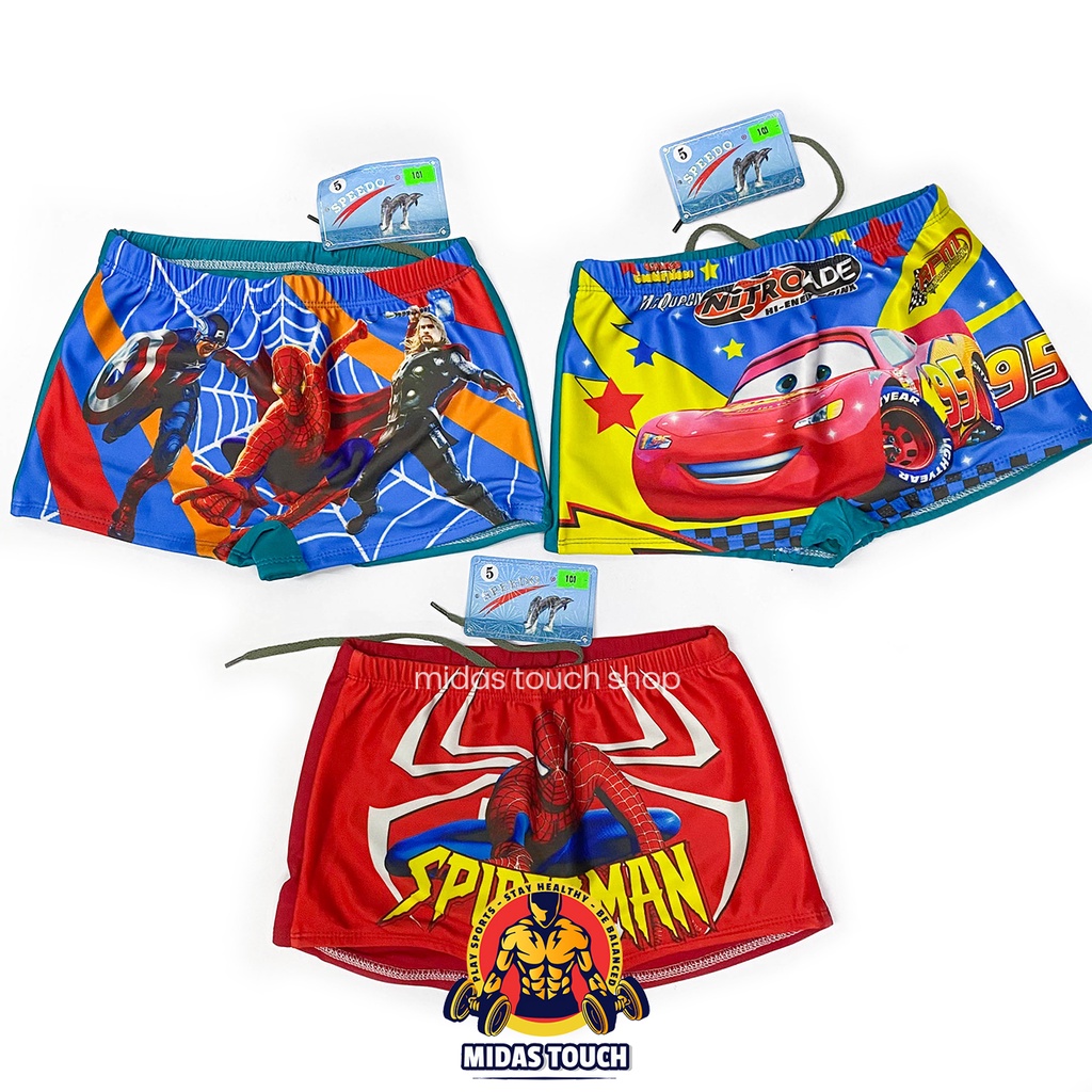 Quần Bơi Cho Bé Trai 10-30kg Giao Mẫu Ngẫu Nhiên - Vải Co Giãn Không Bay Màu