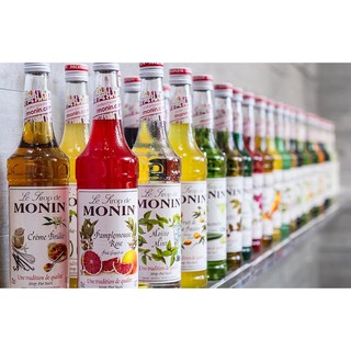 Syrup Monin chai thủy tinh Chai 700ml