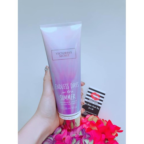 Dưỡng thể Victoria's Secret Fragrance Lotion 236ml - Endless Days in the Summer (Mỹ)