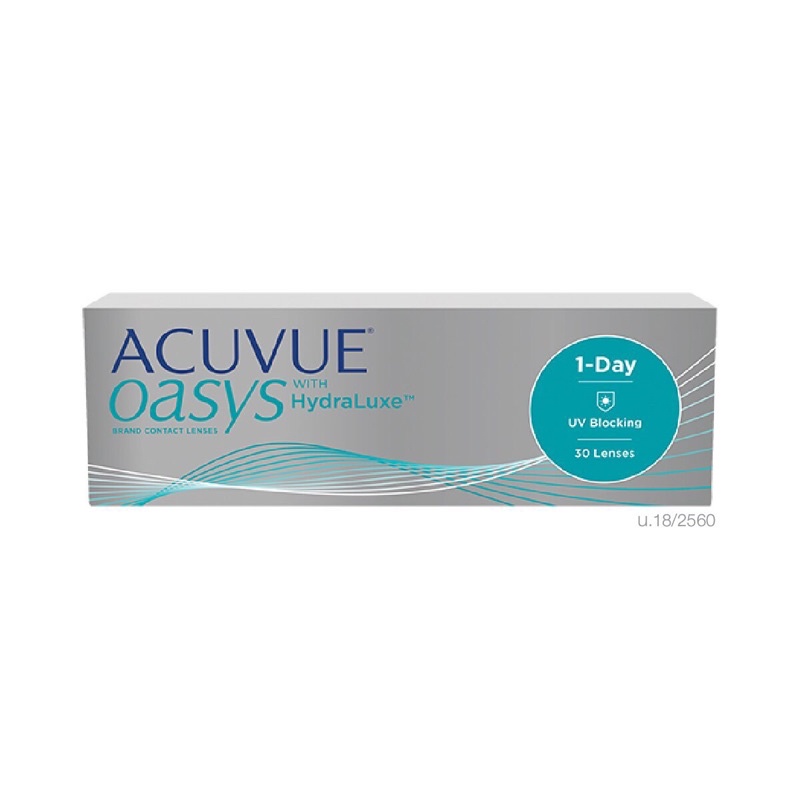 (8.5/9.0/14.3) Kính áp tròng 1 ngày cận &gt;12 viễn &gt;8 Acuvue OASYS (Johnson &amp; Johnson)