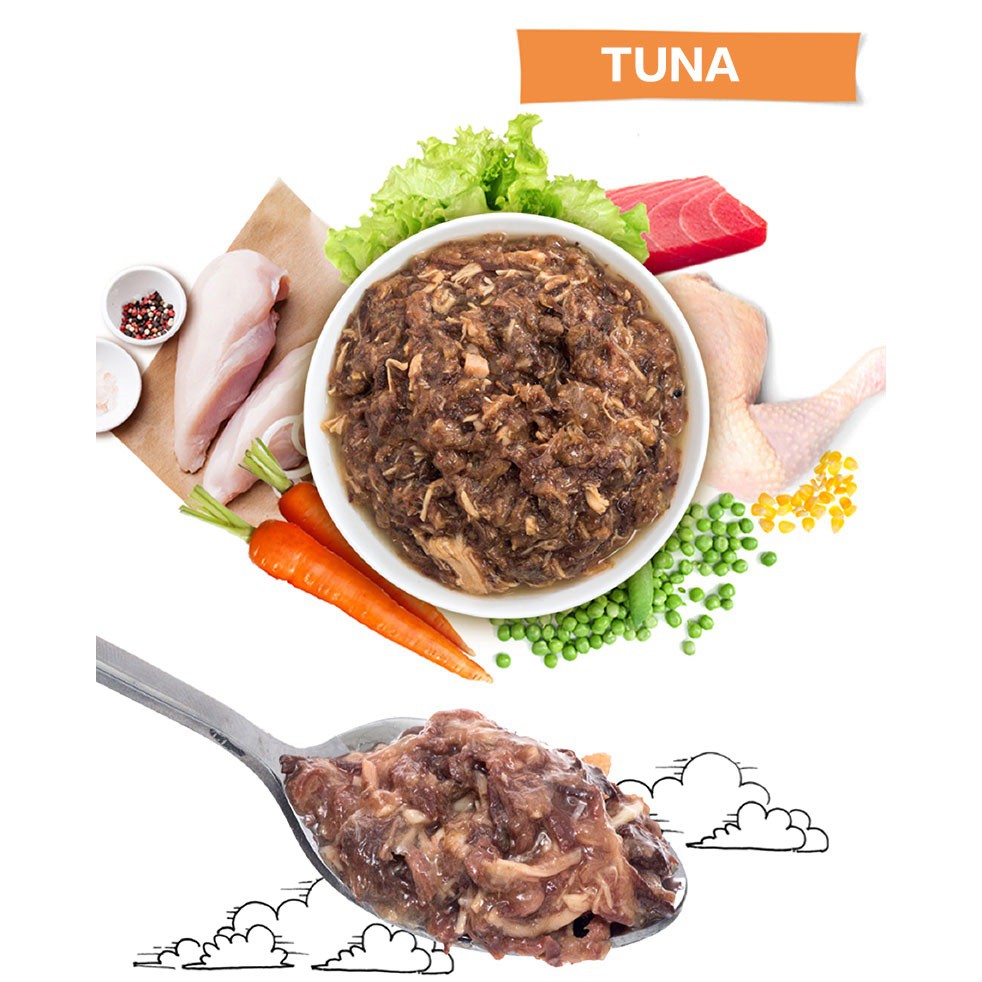 Pate Wanpy Cho Mèo Gói 80g (Nhiều vị) - Thơm Ngon Bổ Dưỡng