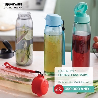 Bình nước Lohas Flask 750ml Tupperware
