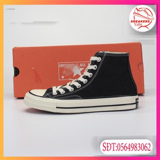 [FREE SHIP]  🔥giày thể thao sneaker 🔥C.v Đen Cao Cổ🔥dành cho cả