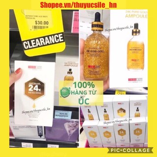 (Date 2023) Serum Dưỡng Da Thera Lady Australian 24K Pure Gold Ampoule 100ml Của Úc - Serum Vảy vàng 24k Thera Lady