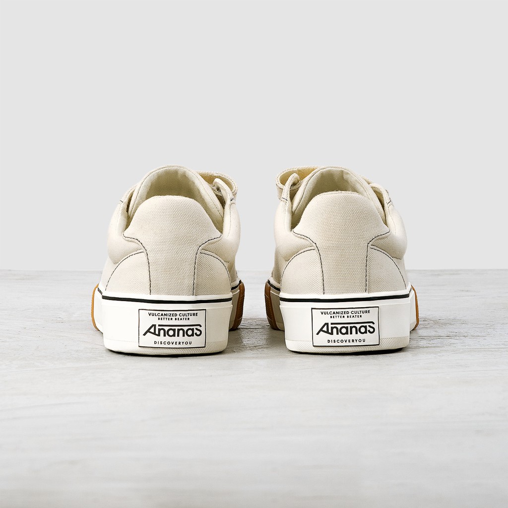 [CHÍNH HÃNG] GIÀY SNEAAKER ANANAS BASAS - LOW TOP-OFFWHITE/GUM UY TÍN.