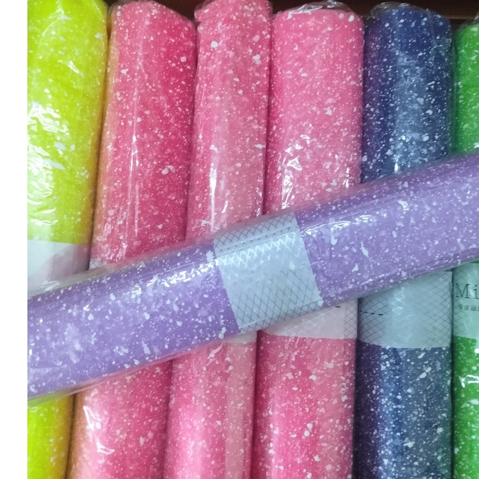 Cuộn lưới tuyết dùng trang trí lọ ước, bó hoa tươi, làm hàng handmade, trang trí oản tài lộc siêu xinh