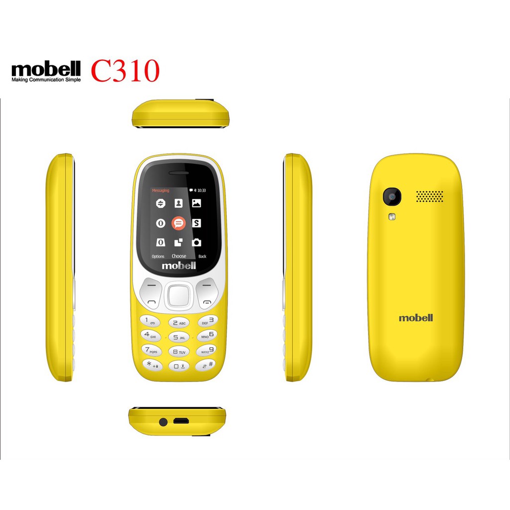 Điện thoại Mobell C310 - Hàng chính hãng - Fullbox Bảo Hành 12 Tháng