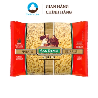 Nui xoắn Spirals thương hiệu San Remo (500G X 12) No.16