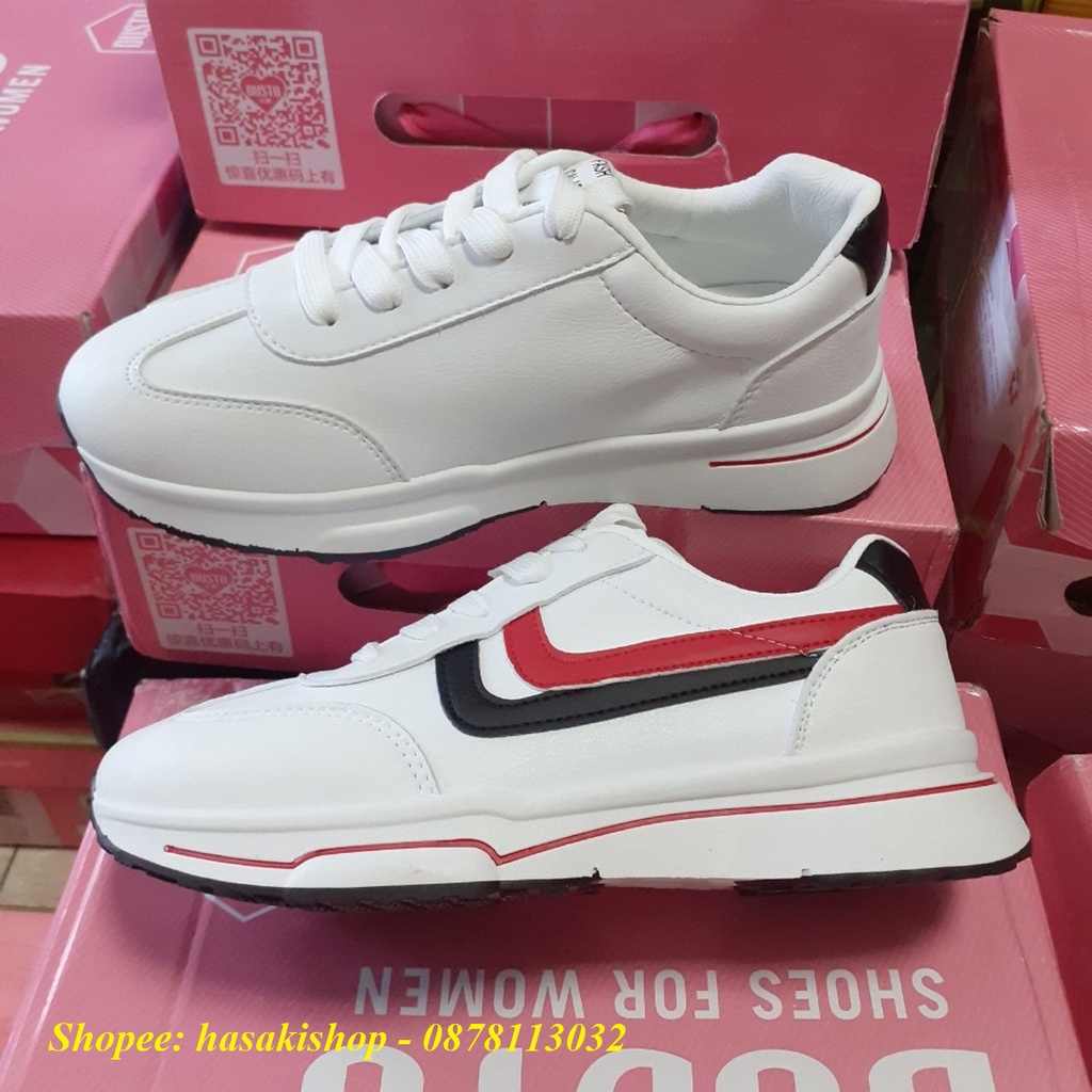 Giày thể thao nữ Dusto đế chống trượt 3cm