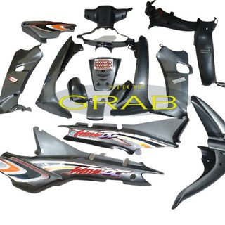 Bộ dàn áo xe Wave Zx - Wave anpha - Wave 110 đời (97-06) màu Ghi xám