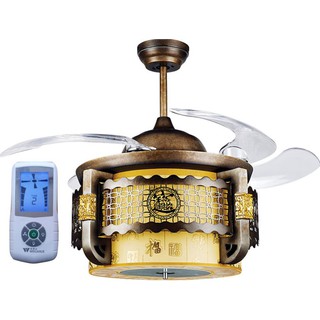 Quạt trần trang trí kiểu châu âu 44wg-9028