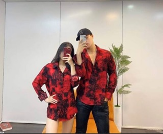 ÁO SƠ MI LOANG VÂN GỖ