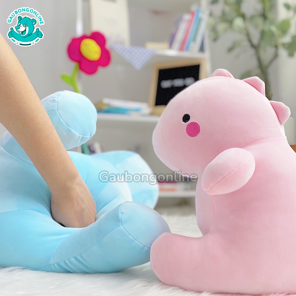 Gấu Bông Khủng Long Má Hồng Baby Dễ Thương Siêu Mềm Cao Cấp Gấu Bông Online