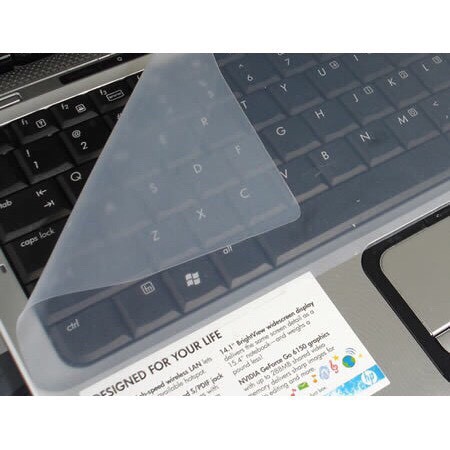 Miếng phủ bàn phím silicon 13 -&gt; 17 inch (chắn bụi, chống nước cho latop). Bảo vệ tối ưu cho laptop của bạn