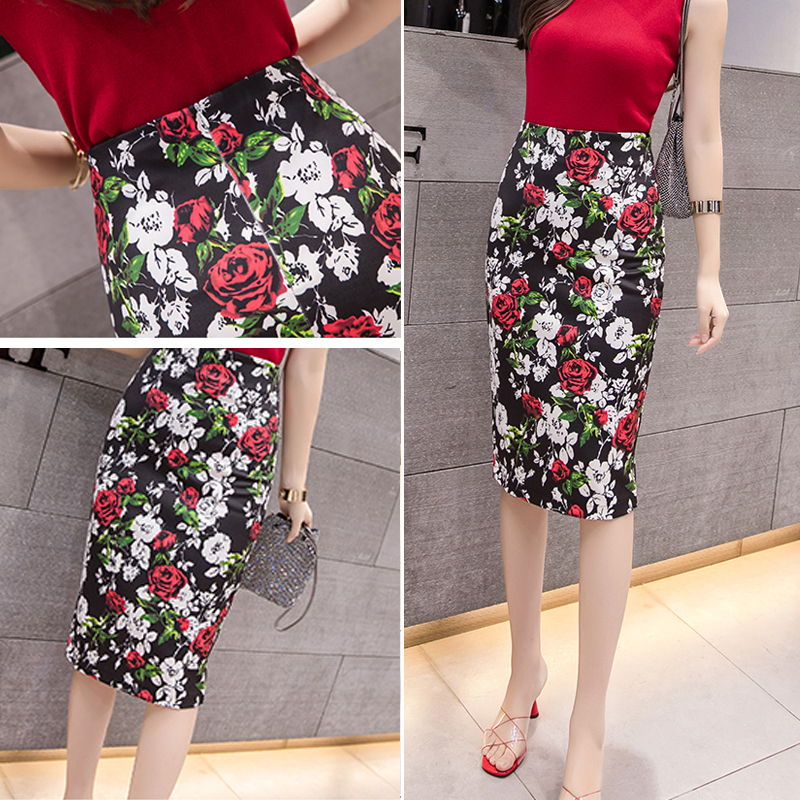 Chân Váy Bút Chì Dáng Dài In Họa Tiết Thời Trang Cho Nữ | BigBuy360 - bigbuy360.vn