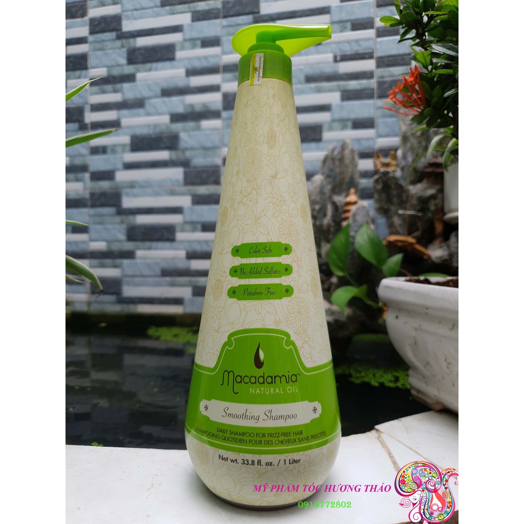 Dầu Gội Dưỡng Ẩm Siêu Mượt Macadamia Smoothing Shampoo USA (1000ml)