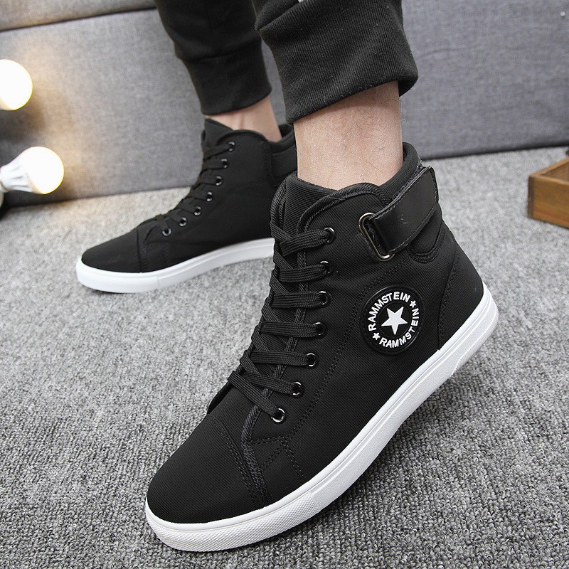 Giày nam GC208- Giày cao cổ nam thể thao sneaker vải Fabric cao cấp Cực Hot | BigBuy360 - bigbuy360.vn