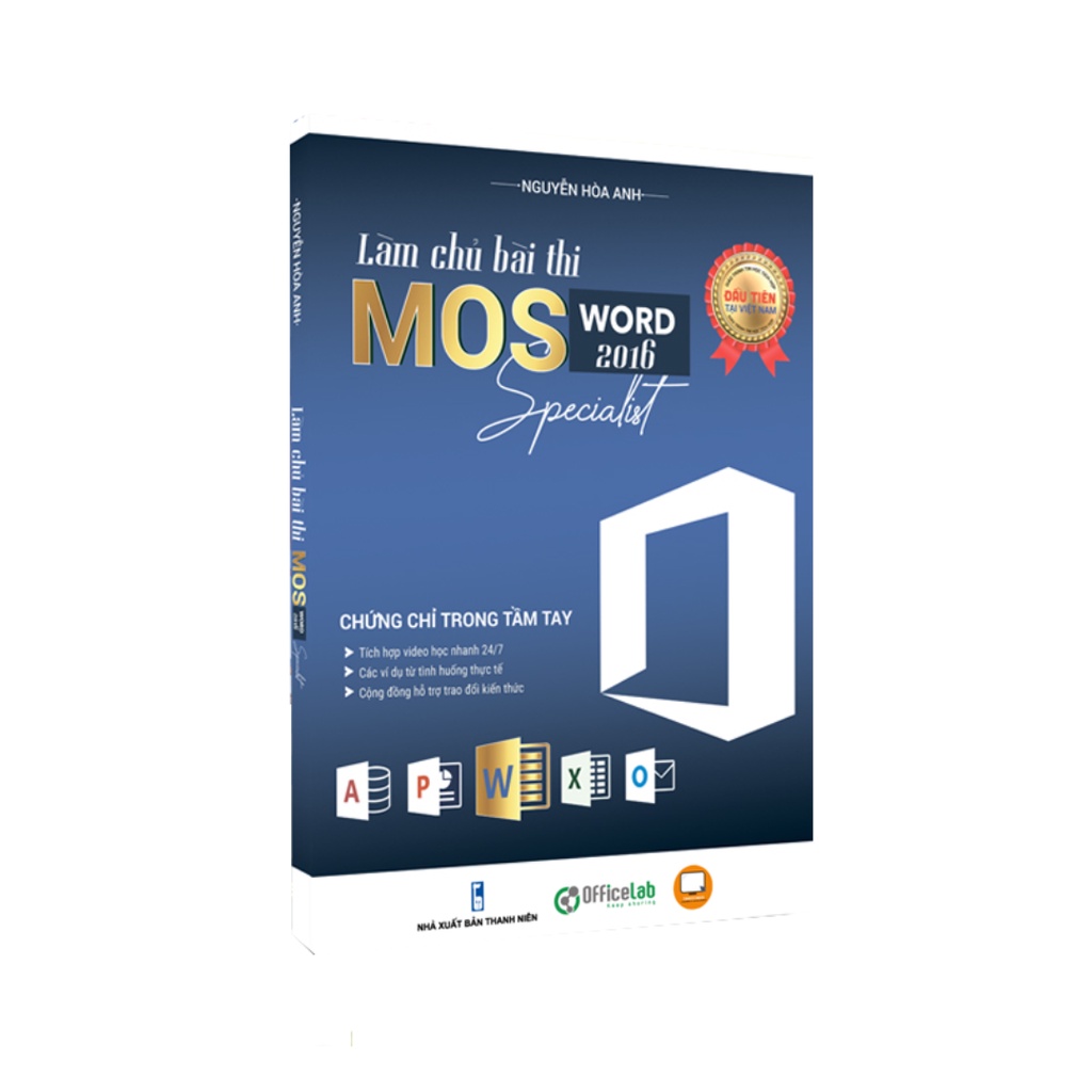 [Thanh lý] Sách - Làm Chủ Bài Thi MOS 2016 Specialist