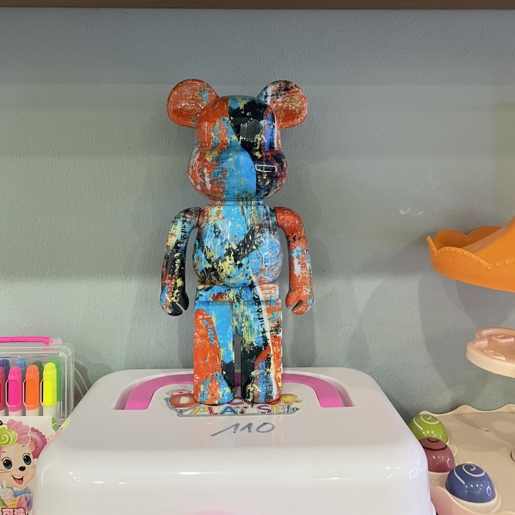 Loa Bearbrick B5+ Nghe Nhạc Cực Hay, Loa Bluetooth Mini Gấu Bearbrick Kết Nối Blueooth 5.1 Pin 2400mAh Sử Dụng 6-8 Tiếng