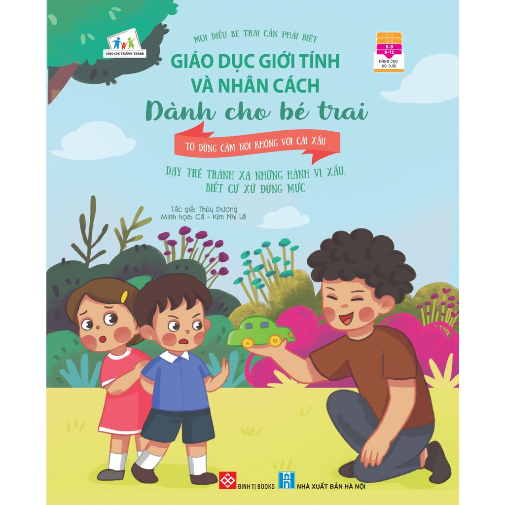 Sách-Giáo dục giới tính và nhân cách dành cho bé trai