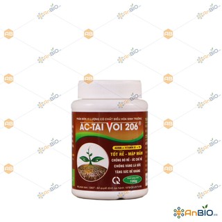 Phân Bón Vi Lượng AC - TAI VOI 206 Hũ 100g AUXIN + VITAMIN B1 TỐT RỄ MẬP MẦM - C4.1037