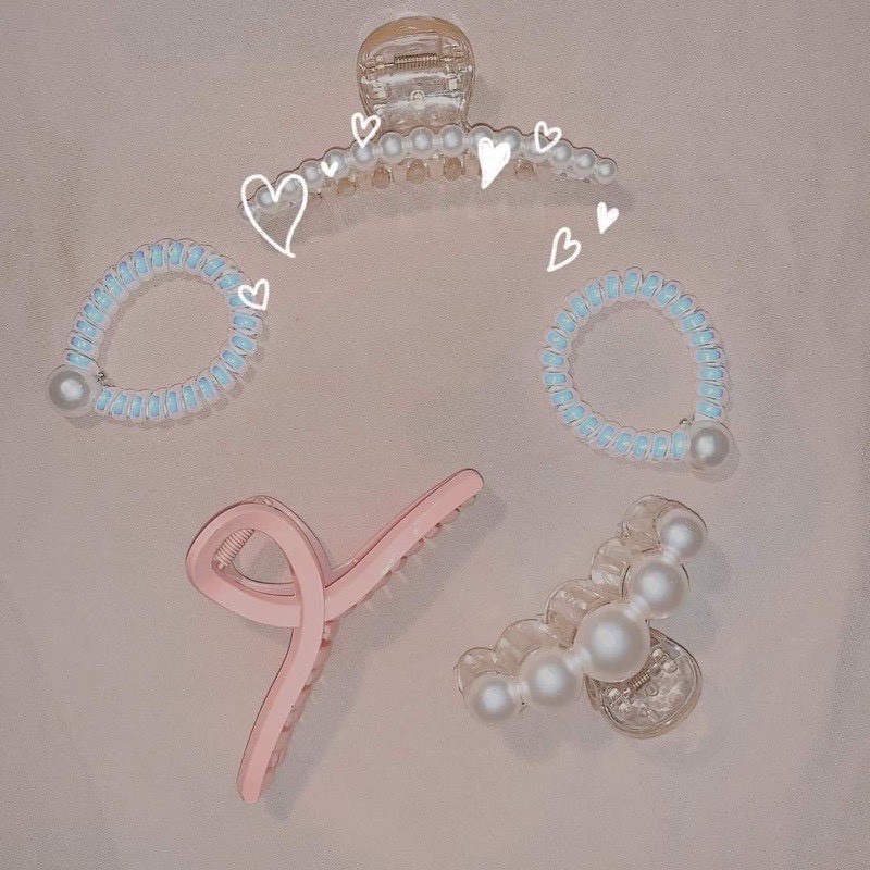 SET 5 CẶP TÓC HÀN QUỐC❤️KẸP TÓC CHO NỮ