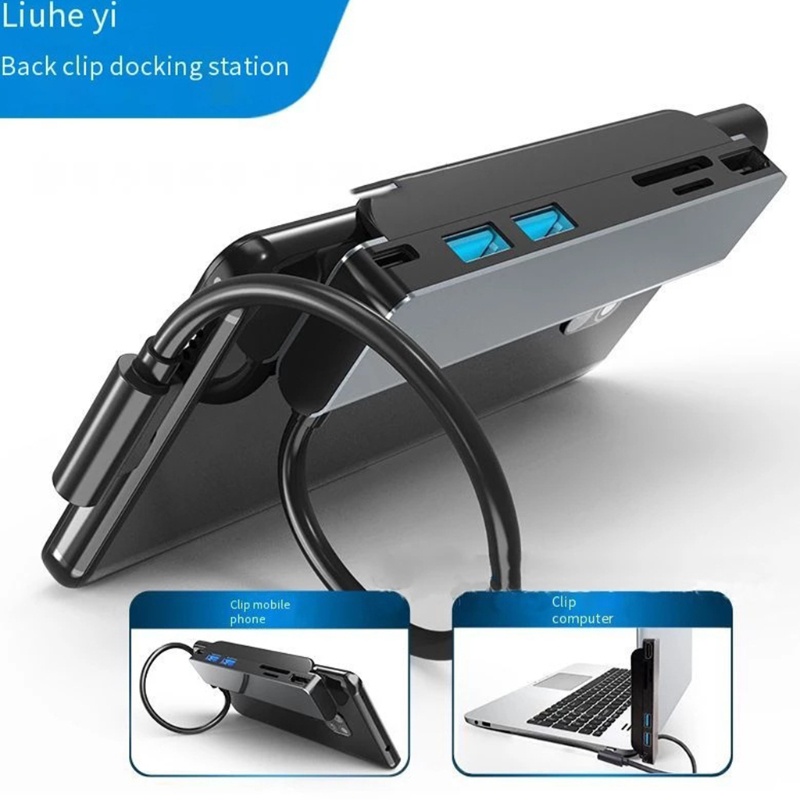 Bộ Đế Sạc USB-C Đa Năng Cho Điện Thoại Di Động / Máy Tính Bảng / Laptop