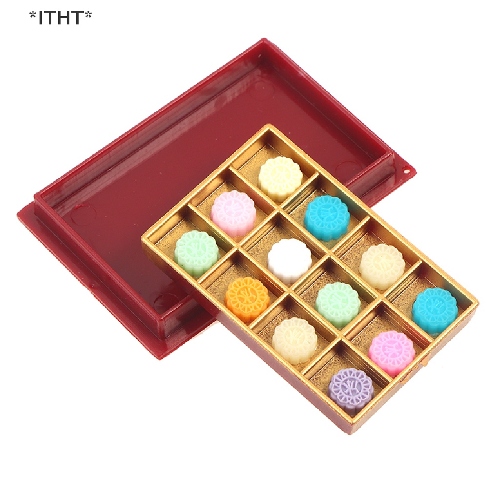 Bánh Trung Thu Mini Tỉ Lệ 1: 12 Trang Trí Nhà Búp Bê