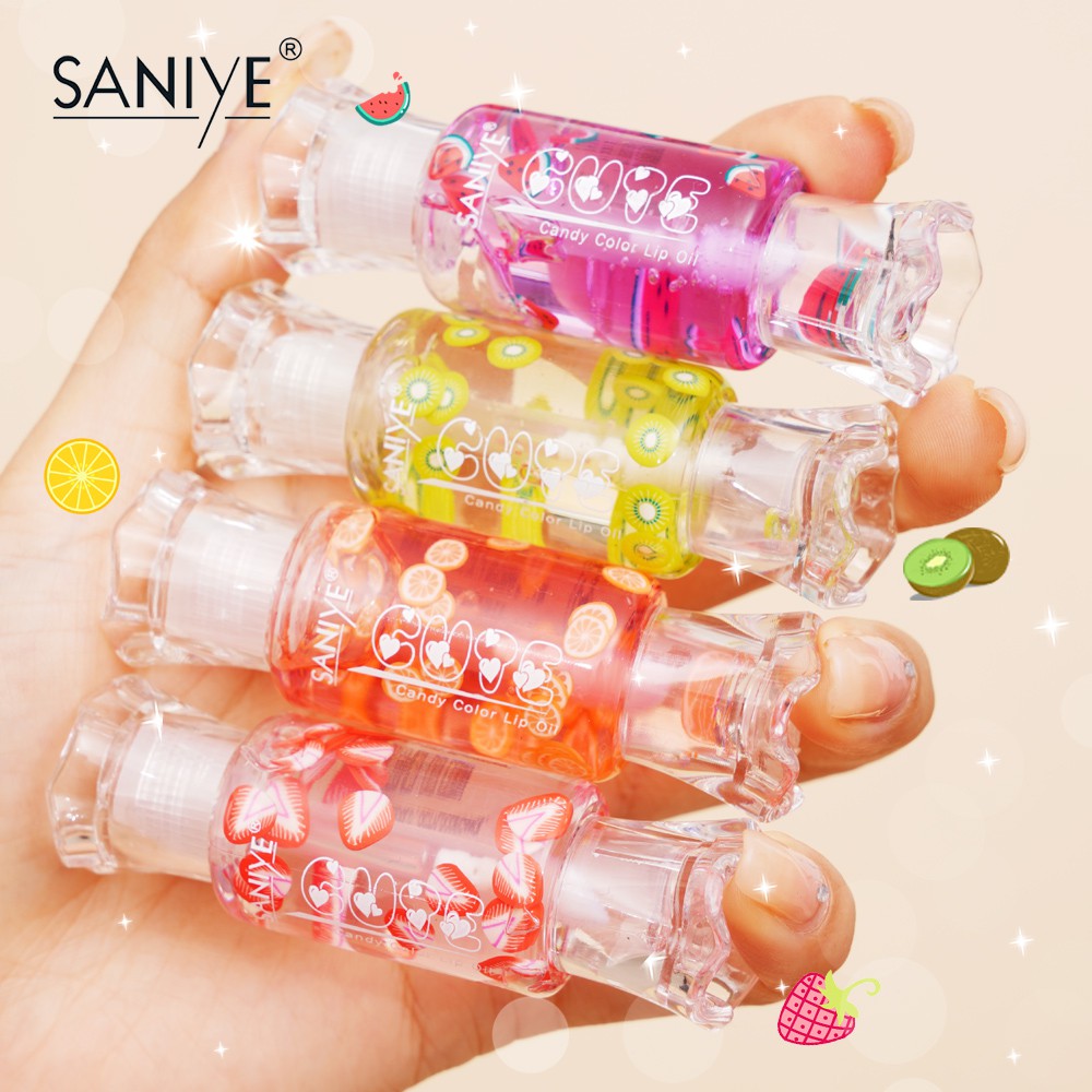 Lip Oil SANIYE L1177 Transperant Candy Shape 12g