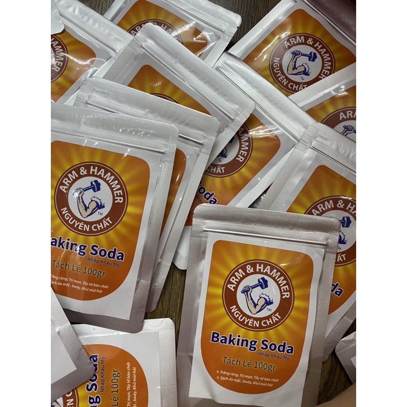 Baking soda làm trắng răng hàng xịn 1 gói