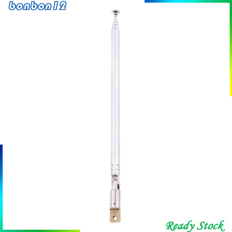 Ăng Ten Radio 6 Đoạn Chiều Dài 50cm 20  Màu Bạc