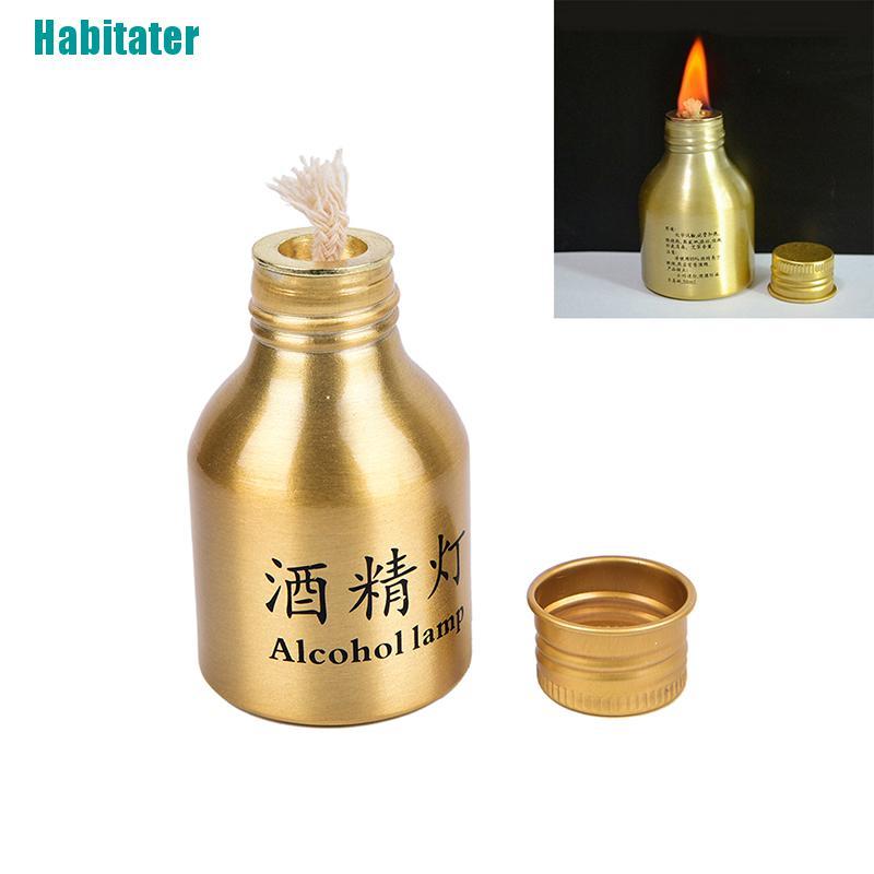1 Đèn Cồn mini 50ml Vỏ Kim Loại Dùng Trong Phòng Thí Nghiệm