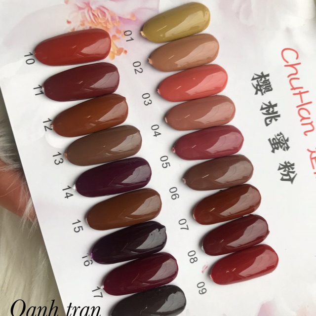 Sơn gel sét 18 màu