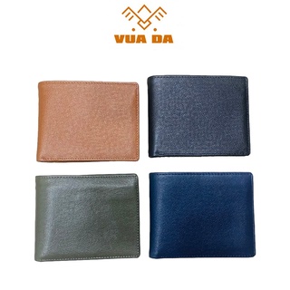 Ví nam da bò thật cao cấp, ví da bò Taiga sang trọng đẳng cấp dáng ngang